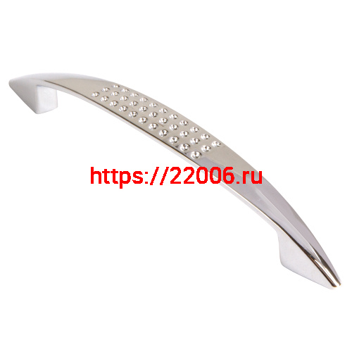 Ручка-скоба Ajax (Аякс) мебельная MB-H-002-128 мм CP хром Ручка-скоба Ajax (Аякс) мебельная MB-H-002-128 мм CP хром