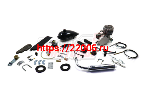 Двигатель Веломотор F80 (КОМПЛЕКТ для установки)