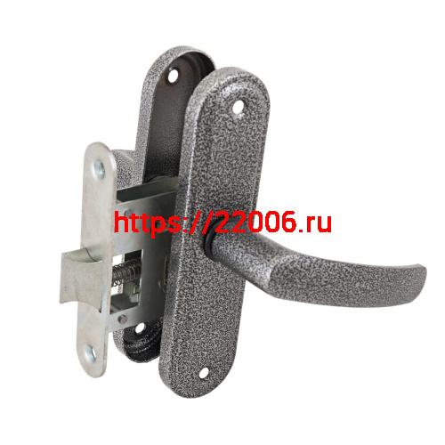 Защелка Absolyute (Абсолют) врезная ЗЩ1-45А (серебро антик)