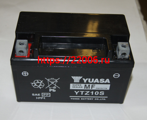 Аккумулятор YUASA MF DRY GEL YTZ10S (12v/7hr) герметичный (150*87*94) Аккумулятор YUASA MF DRY GEL YTZ10S (12v/7hr) герметичный (150*87*94)
