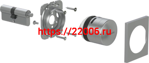 Декоративная Armadillo (Армадилло) накладка SLIM DS.RT01.08 СP хром фото 2