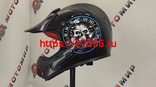 Шлем детский кроссовый FALCON XZС03, размер XL (61-62) фото 4 Шлем детский кроссовый FALCON XZС03, размер XL (61-62) фото 4