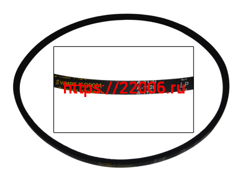 Ремень А1120 (1120 Lp) ГОСТ 1284-89 (М/Б Салют, Агат) Ремень А1120 (1120 Lp) ГОСТ 1284-89 (М/Б Салют, Агат)