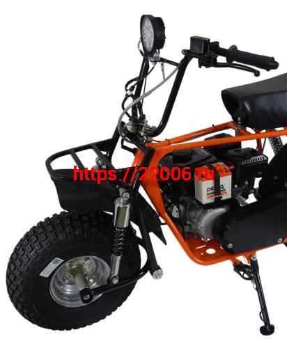 Мотоцикл СКАУТ САФАРИ ПЛЮС 3L-10Е BIGFOOT(ФАРА, ЭЛ.СТ.перед и зад подвес. KP270 10 лс,седло Альфа фото 8