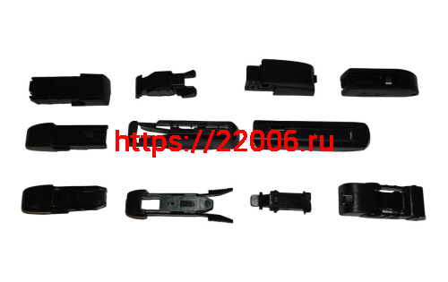 Щетки стеклоочистителя METO бескаркасные, для RENAULT LOGAN (I пок, 2004-2015), 500 мм + 500 мм фото 3