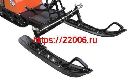 Мотобуксировщик компактный с лыжным модулем ЛИДЕР-ДЕЛЬТА-2RL (+Фара) 8,0 л.с. РЕДУКТОР фото 2