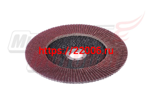 Круг лепестковый торцевой 150х22мм Р100 Чеглок (уп.10шт) (16-11-510)