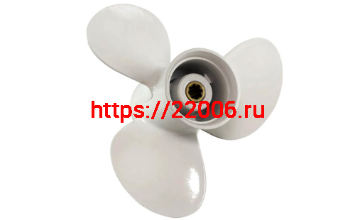 Винт Ямаха 9,9/15 (9-1/4*11J) ступица 61,5мм, 8 шлиц. Винт Ямаха 9,9/15 (9-1/4*11J) ступица 61,5мм, 8 шлиц.