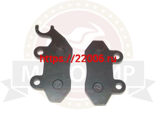 Колодки тормозные дисковые Minsk ТИП 2 зеркальные с ухом фото 2 Колодки тормозные дисковые Minsk ТИП 2 зеркальные с ухом фото 2