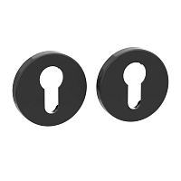 Накладка Punto (Пунто) под цилиндр ET.R.EST.R52 BL-24 черный