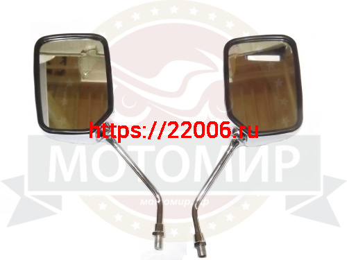 Зеркала (006) d10 квадр. хром крепление в углу СВ400 (НАБОР) Зеркала (006) d10 квадр. хром крепление в углу СВ400 (НАБОР)