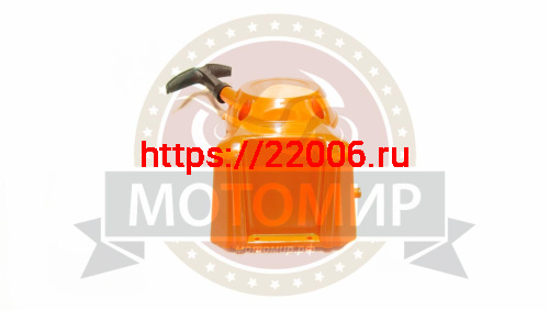 Стартер мотокосы 34, 52 в сборе, с метал. усами, большой с защитой бака фото 2 Стартер мотокосы 34, 52 в сборе, с метал. усами, большой с защитой бака фото 2