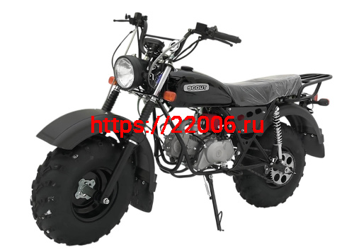Мотоцикл внедорожный СКАУТ-3-140 PLUS VORTEX (ближний/дальний свет+поворотники)