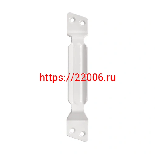 Ручка-скоба РС-80-2 белая (пакет) фото 2 Ручка-скоба РС-80-2 белая (пакет) фото 2