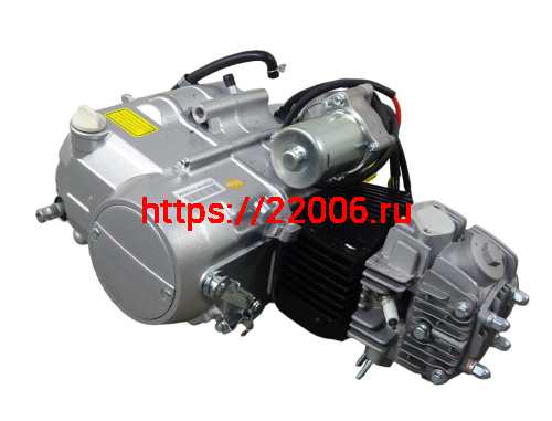 Двигатель 4т. 125 см3 (С120, 1P52, марк 1Р39) АЛЬФА горизонтальный, 4МКПП по кругу, педаль ПЛ фото 7