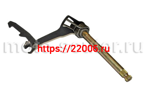 Вал переключения передач в сборе двигателя 139FMB 50cc Вал переключения передач в сборе двигателя 139FMB 50cc