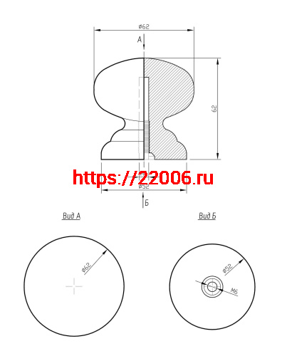 Ручка-кнопка veles (ВЕЛЕС) Клен фото 2 Ручка-кнопка veles (ВЕЛЕС) Клен фото 2
