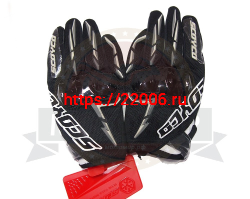 Перчатки SCOYCO (оригинал) MC-101, черные, р-р XL Перчатки SCOYCO (оригинал) MC-101, черные, р-р XL
