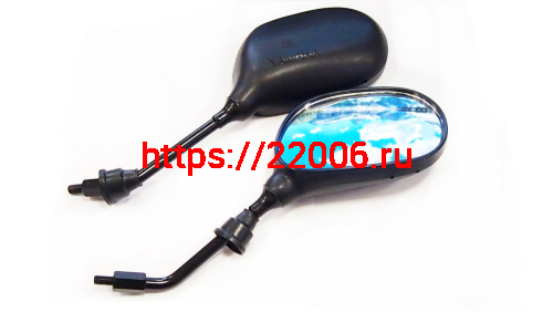Зеркала (ZX 011) d8 YAMAHA резьба левая + правая Зеркала (ZX 011) d8 YAMAHA резьба левая + правая