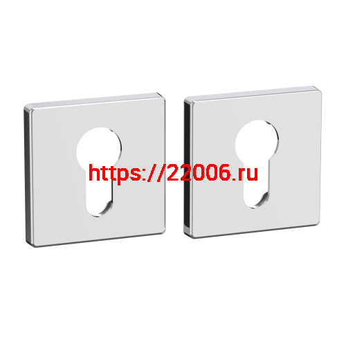 Накладка Punto (Пунто) под цилиндр ET.K.EST.Q52 CP-8 хром Накладка Punto (Пунто) под цилиндр ET.K.EST.Q52 CP-8 хром