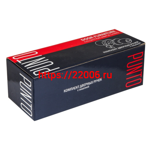 Ручка Punto (Пунто) защелка DK620 BL-PS (6020 BL-P) (без фик.) черный фото 2 Ручка Punto (Пунто) защелка DK620 BL-PS (6020 BL-P) (без фик.) черный фото 2