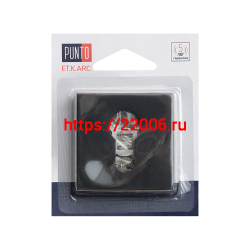 Накладка Punto (Пунто) под цилиндр ET.K.ARC.Q52 (ET ARC) BL-24 черный фото 2 Накладка Punto (Пунто) под цилиндр ET.K.ARC.Q52 (ET ARC) BL-24 черный фото 2