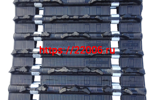 Гусеница Полярник 2.0 380мм шаг 50,5 кол. шагов 57, зацеп 22мм, Ш380хД2879 (ЛГБ059 000-01 фото 3 Гусеница Полярник 2.0 380мм шаг 50,5 кол. шагов 57, зацеп 22мм, Ш380хД2879 (ЛГБ059 000-01 фото 3