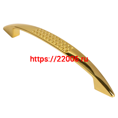 Ручка-скоба Ajax (Аякс) мебельная MB-H-002-128 мм PB золото Ручка-скоба Ajax (Аякс) мебельная MB-H-002-128 мм PB золото