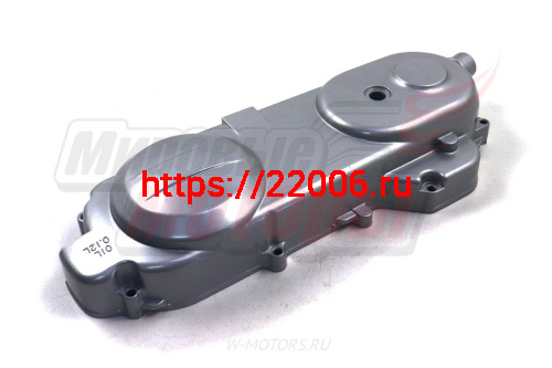 Крышка картера левая (вариатора) (139QMB) голая R12" серебристая фото 2 Крышка картера левая (вариатора) (139QMB) голая R12" серебристая фото 2
