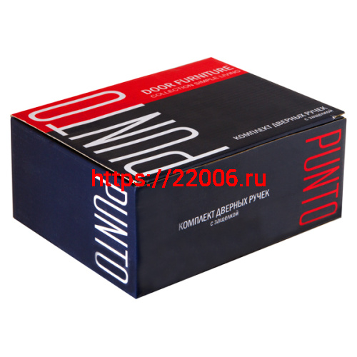 Ручка Punto (Пунто) защелка DK620 SN-ET (6020 SN-E) (кл./фик.) мат. никель фото 2