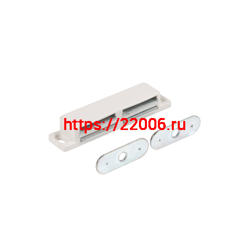 Защелка Ajax (Аякс) магнитная пластиковая ZLM18х75 WH белый Защелка Ajax (Аякс) магнитная пластиковая ZLM18х75 WH белый