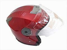 Мотошлем 710 Aoshi открытый (красный) 3XL