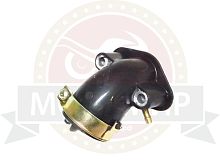 Патрубок карбюратора GY6-50/60/80 (коллектор впускной) резин.