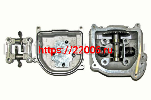 Головка цилиндра 139QMB d-47мм 70сс в сборе (клапана d=16/18.5, рокера, распредвал, крышка) TMMP Головка цилиндра 139QMB d-47мм 70сс в сборе (клапана d=16/18.5, рокера, распредвал, крышка) TMMP