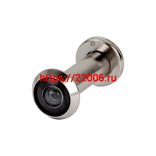 Глазок Fuaro (Фуаро) дверной, оптика пластик DV 3/90-55/S (VIEWER 3 DVS) SN матовый никель