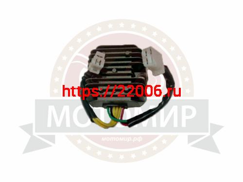 Реле регулятор с проводом 6 конт. колодка 3+3 250 см3 ZLA250-9 (7335)