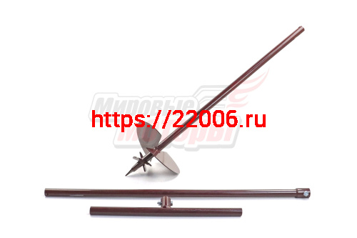 Бур ручной для земляных работ (D 250мм, L-1900мм)