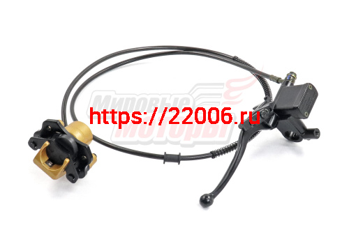 Гидравлика задн. тормоза ATV L 1600mm (м/у креп. отверст.63мм) ZERO, COUGAR, SKELETON Гидравлика задн. тормоза ATV L 1600mm (м/у креп. отверст.63мм) ZERO, COUGAR, SKELETON