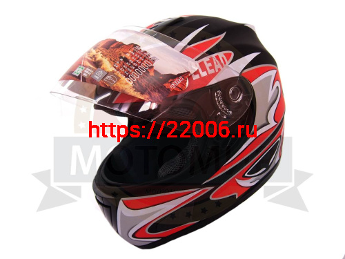 Шлем интеграл "Safelead" HF-160 "Анти Крыло" MATT BLACK CI размер L фото 3