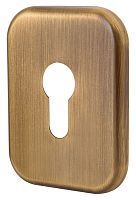 Декоративная Armadillo (Армадилло) Квадратная накладка на цилиндр ET-DEC SQ (ATC Protector 1) AB-77 Бронза