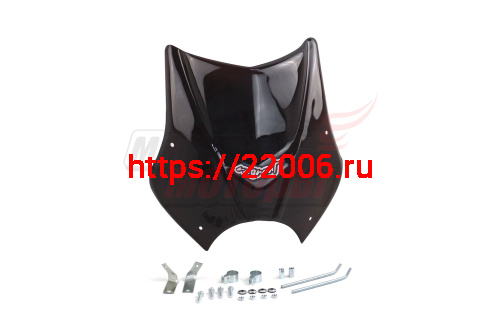 Щиток ветровой (круг. фара) орг.стекло (Иж, Урал)(с крепежами) Vagrant Щиток ветровой (круг. фара) орг.стекло (Иж, Урал)(с крепежами) Vagrant