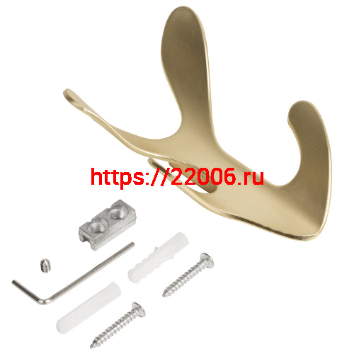 Крючок Ajax (Аякс) настенный MB-LM/K-005 SG матовое золото фото 5 Крючок Ajax (Аякс) настенный MB-LM/K-005 SG матовое золото фото 5