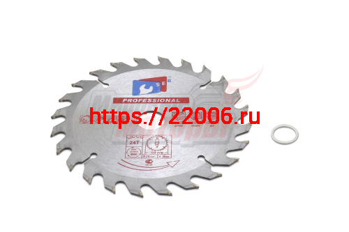 Диск пильный по дереву 150 24зуб.*20мм "SEB"(006-005)