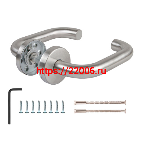 Ручка Fuaro (Фуаро) раздельная R.DSS201-0203/19 (9х125 мм) INOX 201 фото 3 Ручка Fuaro (Фуаро) раздельная R.DSS201-0203/19 (9х125 мм) INOX 201 фото 3