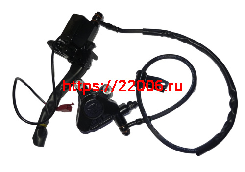 Гидравлика передняя в сборе электро скутер DT3 (L6070001364) Гидравлика передняя в сборе электро скутер DT3 (L6070001364)