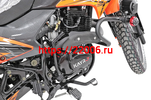 Мотоцикл KAYRO ENDURO 250cc "NOMAD" (ZS172FMM-3A, торм.пер/зад.диск, универс. покрышки пер. 90/90-19, зад 120/90-18)ПТС ОРАНЖЕВЫЙ фото 9 Мотоцикл KAYRO ENDURO 250cc "NOMAD" (ZS172FMM-3A, торм.пер/зад.диск, универс. покрышки пер. 90/90-19, зад 120/90-18)ПТС ОРАНЖЕВЫЙ фото 9