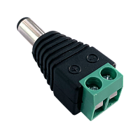 SAT-100 (Разъем питания штекер с клеммной колодкой 2.1х5.5mm) Разъем