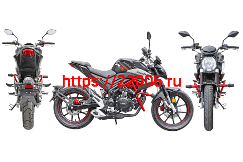 Мотоцикл KAYRO "ROADSTER" (166FMM, баланс. вал,торм.пер/зад.диск, вилка перев.типа, колеса 17/17) ПТС ЧЕРНЫЙ Мотоцикл KAYRO "ROADSTER" (166FMM, баланс. вал,торм.пер/зад.диск, вилка перев.типа, колеса 17/17) ПТС ЧЕРНЫЙ
