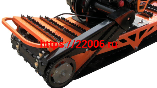 Мотосноуборд ИСКРА-2, вариатор TAV2-40, двигатель LIFAN KP230 8+ л.с., фара, тормоз фото 7