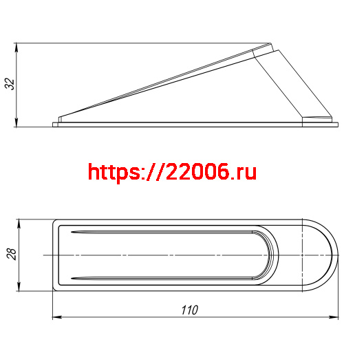 Фиксатор Ajax (Аякс) двери DSF-110 серый фото 3 Фиксатор Ajax (Аякс) двери DSF-110 серый фото 3